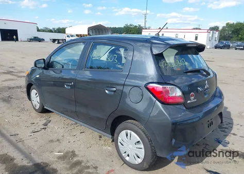 2024 Mitsubishi Mirage Es/Le from USA, damaged, VIN ML32AUHJ7RH018863